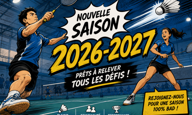 Informations rentrée saison 2026-2027